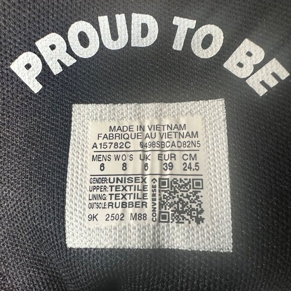 ⭐Converse Chuck Taylor All Star Platform Pride Sz 6 Mens Shoes Leopard A15782C⭐ - Picture 8 of 10